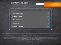 ALAN FERRIGNO website screenshot