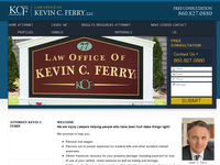 KEVIN FERRY website screenshot