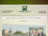 LAWRENCE FIEHRER website screenshot