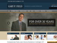 GARY FIELD website screenshot