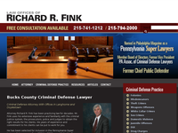 RICHARD FINK website screenshot
