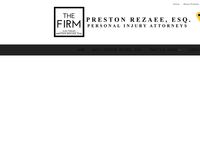 PRESTON REZAEE website screenshot
