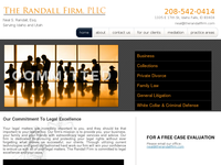 RANDALL FIRM P website screenshot