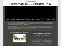 STACEY FISHER website screenshot