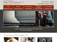 GREG FITZGERALD website screenshot