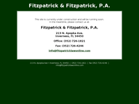 RICHARD FITZPATRICK website screenshot
