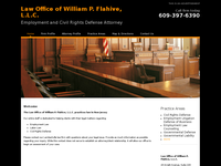 WILLIAM FLAHIVE website screenshot