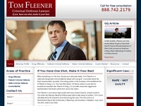 THOMAS FLEENER website screenshot