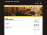 WILLIAM FLEISCHAKER website screenshot