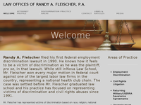 RANDY FLEISCHER website screenshot