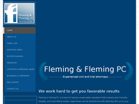 ANNE FLEMING website screenshot