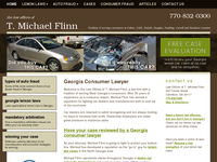 T MICHAEL FLINN website screenshot