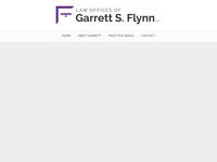 GARRETT FLYNN website screenshot