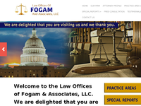 EDWIN FOGAM website screenshot