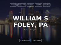 WILLIAM FOLEY website screenshot