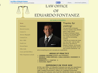 EDUARDO FONTANEZ website screenshot