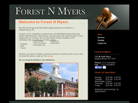 FOREST MYERS website screenshot