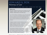 EDWARD FOX website screenshot