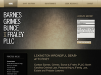 SHAWN FRALEY website screenshot