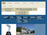 TARA FRAME website screenshot