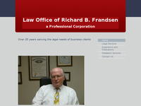 RICHARD FRANDSEN website screenshot