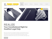 FRANK CIMINO website screenshot