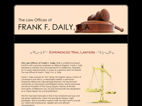 FRANK DAILY website screenshot