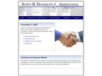 SCOTT FRANKLIN website screenshot