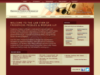 JOHN FREDERICKS III website screenshot