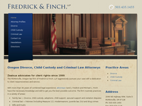 CAROL FREDRICK website screenshot