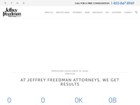 JEFFREY FREEDMAN website screenshot
