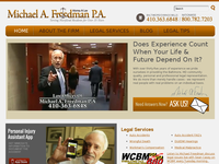 STEPHEN FREEDMAN website screenshot