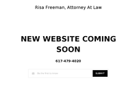 RISA FREEMAN website screenshot