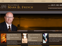 MARK FRENCH website screenshot