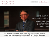 WILLIAM FRIEDLANDER website screenshot