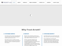 ARNETT FROST website screenshot