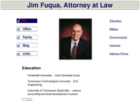JAMES FUQUA JR website screenshot