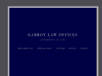 CHRISTIAN GABROY website screenshot