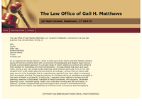 GAIL MATTHEWS website screenshot