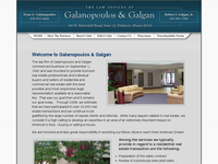 DEAN GALANOPOULOS website screenshot