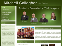 ROBERT GALLAGHER website screenshot
