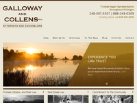 HOWARD COLLENS website screenshot