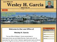 WESLEY GARCIA website screenshot