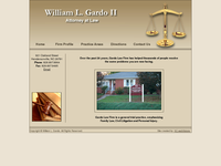 WILLIAM GARDO II website screenshot