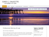 GARY FAUCETTE website screenshot