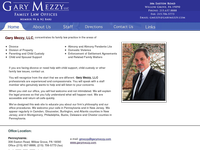 GARY MEZZY website screenshot