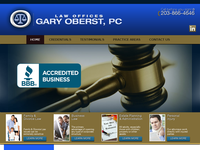 GARY OBERST website screenshot