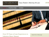 GARY ROBERT website screenshot