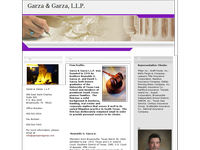 DAVID GARZA website screenshot