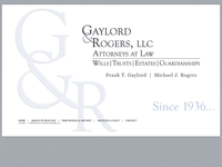 FRANK GAYLORD website screenshot